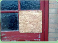 boarded up Surbiton